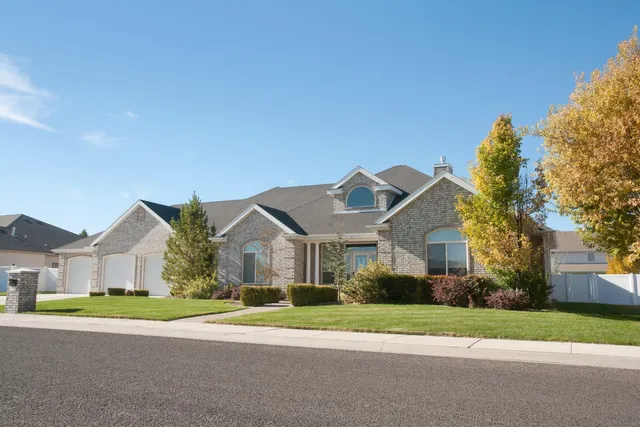 Paved subdivision street and driveway